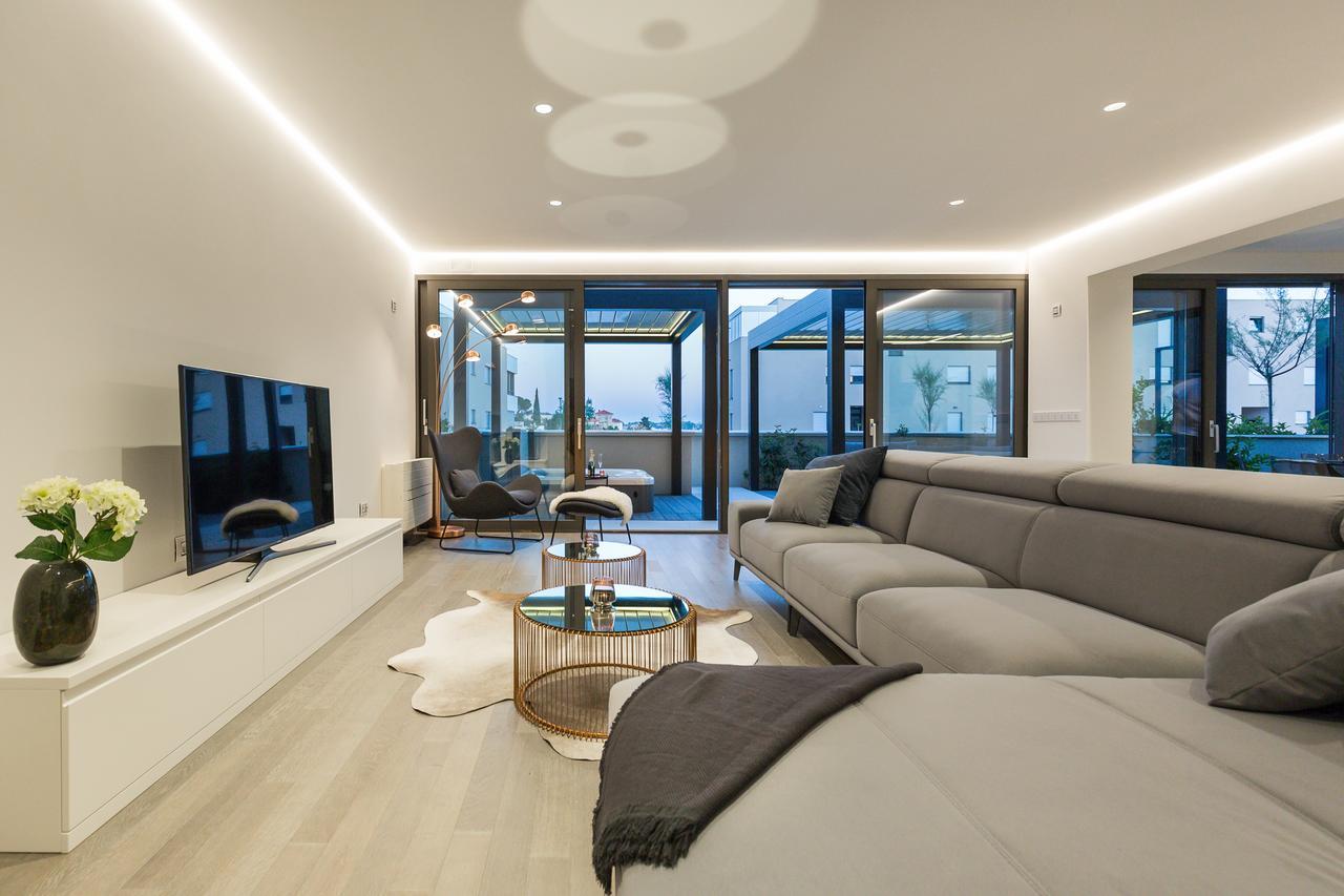 Shell Luxury Residences With Pool And Whirlpool Zadar Exterior foto